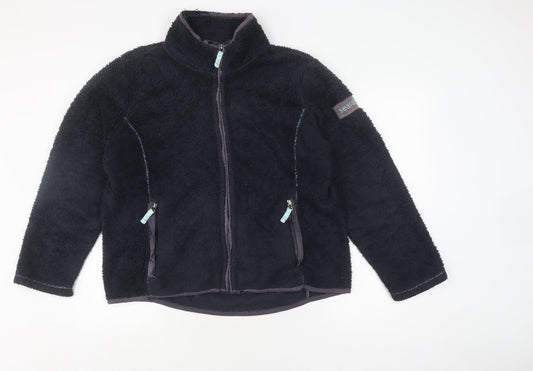Seasalt Women’s Black Fleece Jacket Size 20