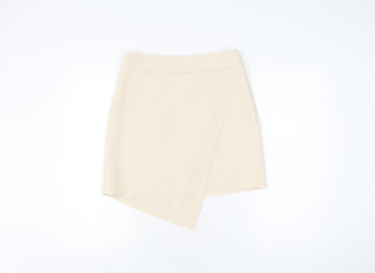 Topshop Women's Beige Pencil Skirt, Size 10