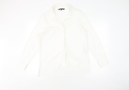 Vero Moda Women's White Blouse L - Casual Button-Up