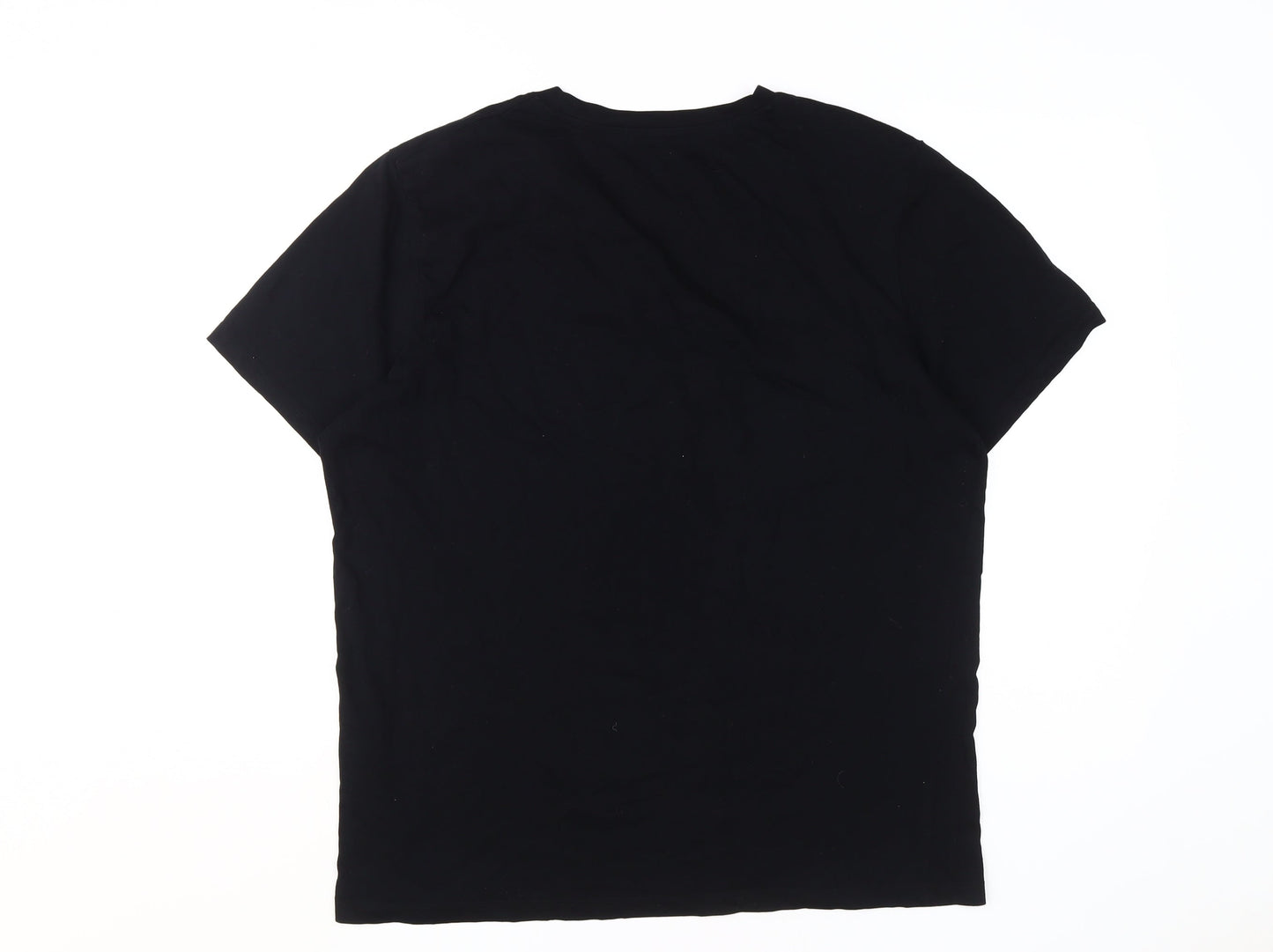 Jack & Jones Men's Black XL Graphic Logo T-Shirt