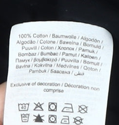 Jack & Jones Men's Black XL Graphic Logo T-Shirt