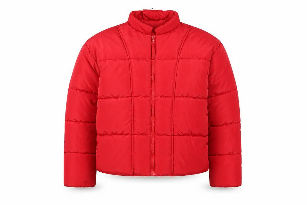 PRETTYLITTLETHING Women's Red XS Puffer Jacket
