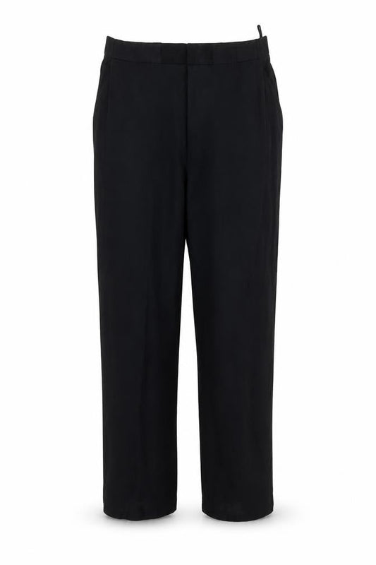 Jaeger Men's Black Regular Trousers 26 Formal