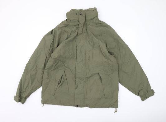 Baratec Men's Green Windbreaker Jacket L