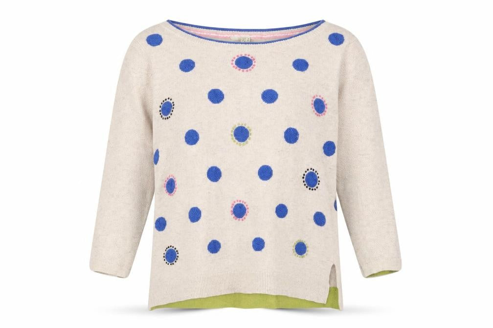 Womens UK 8 Regular White Stuff Beige Pullover