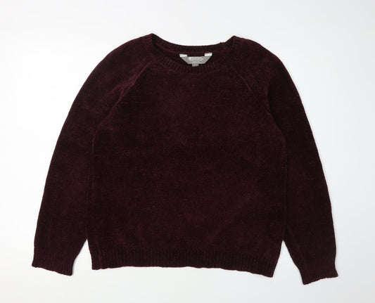 Mountain Warehouse Women's Purple Pullover Jumper Size 12