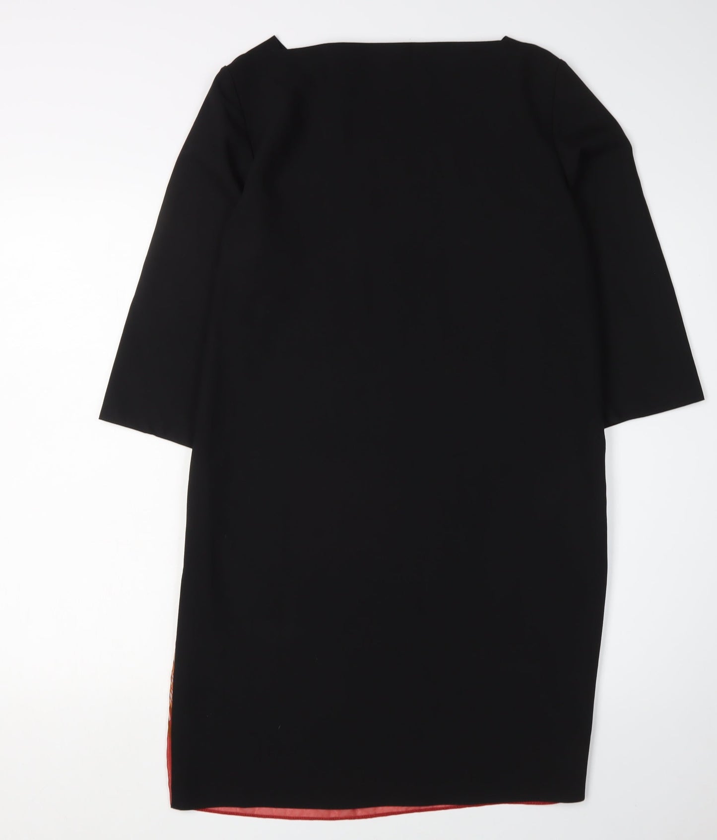 Laura Ashley Women’s Black Multicoloured Shift Dress 10