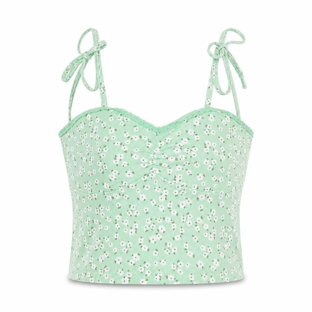 Asos Design Women's Green Camisole Top Size 12