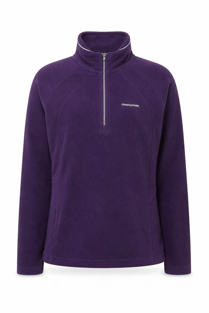 Womens UK 12 Regular Craghoppers Purple Pullover Sweatshirt