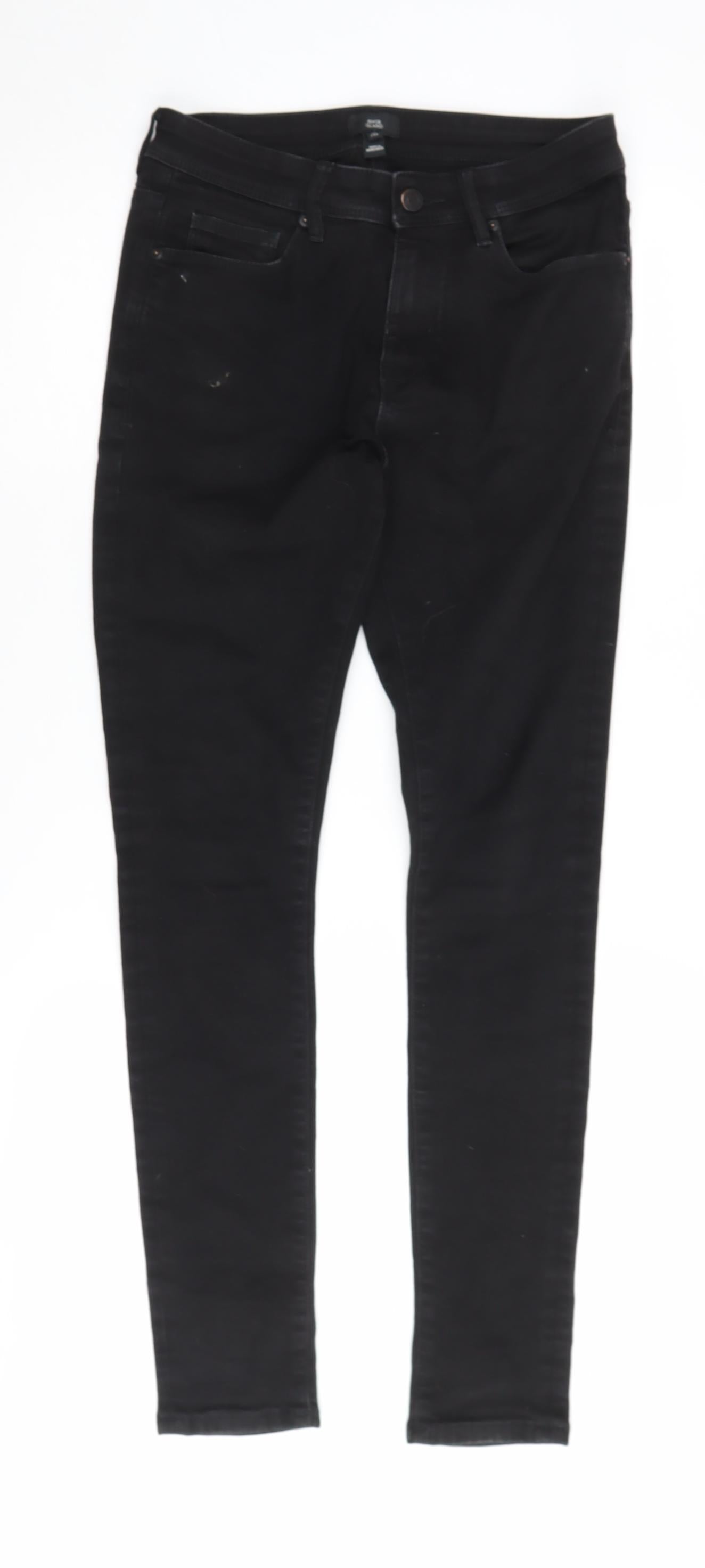 River Island Women's Black Skinny Jeans Size 28