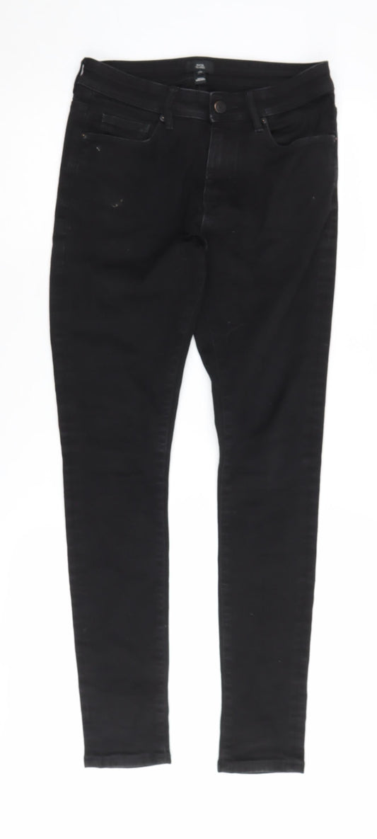 River Island Women's Black Skinny Jeans Size 28