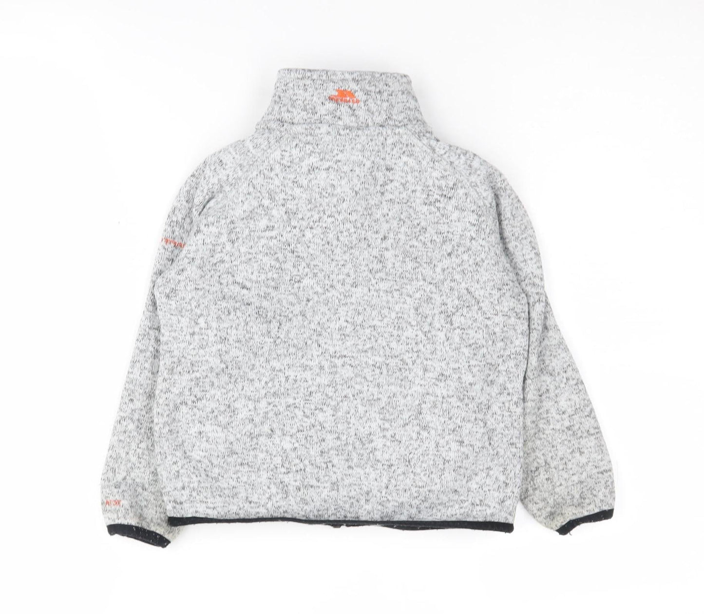 Trespass Boys Grey Flecked Track Jacket 5-6 Years