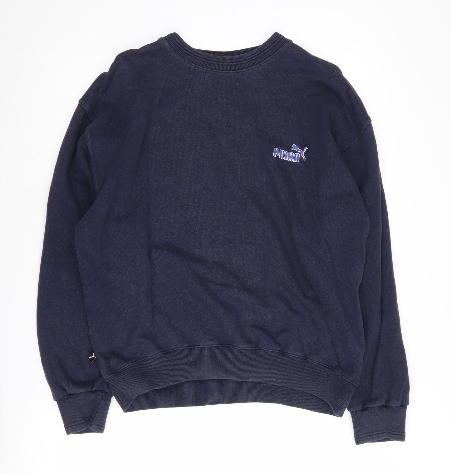 Puma Men's Blue Small Pullover Sweatshirt