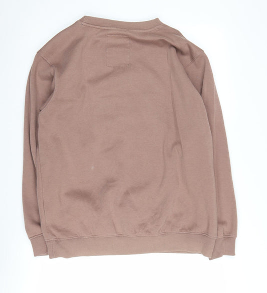 Tokyo Laundry Women's Brown Pullover Sweatshirt L