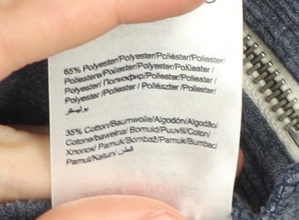 Jack & Jones Men's Blue Full Zip Hoodie M