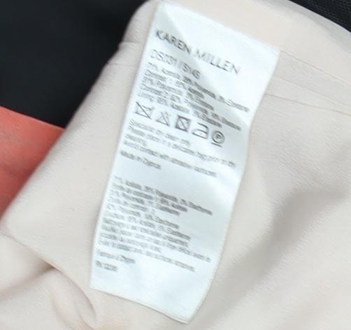 Karen Millen Women Multicoloured Sheath Dress Size 10