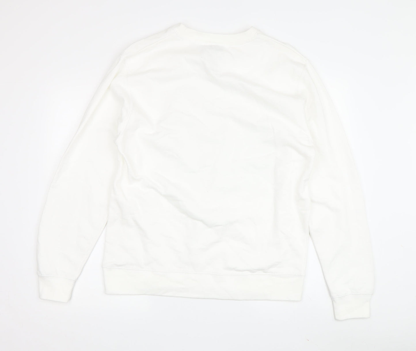 UFC Unisex Adults White Pullover Sweatshirt M