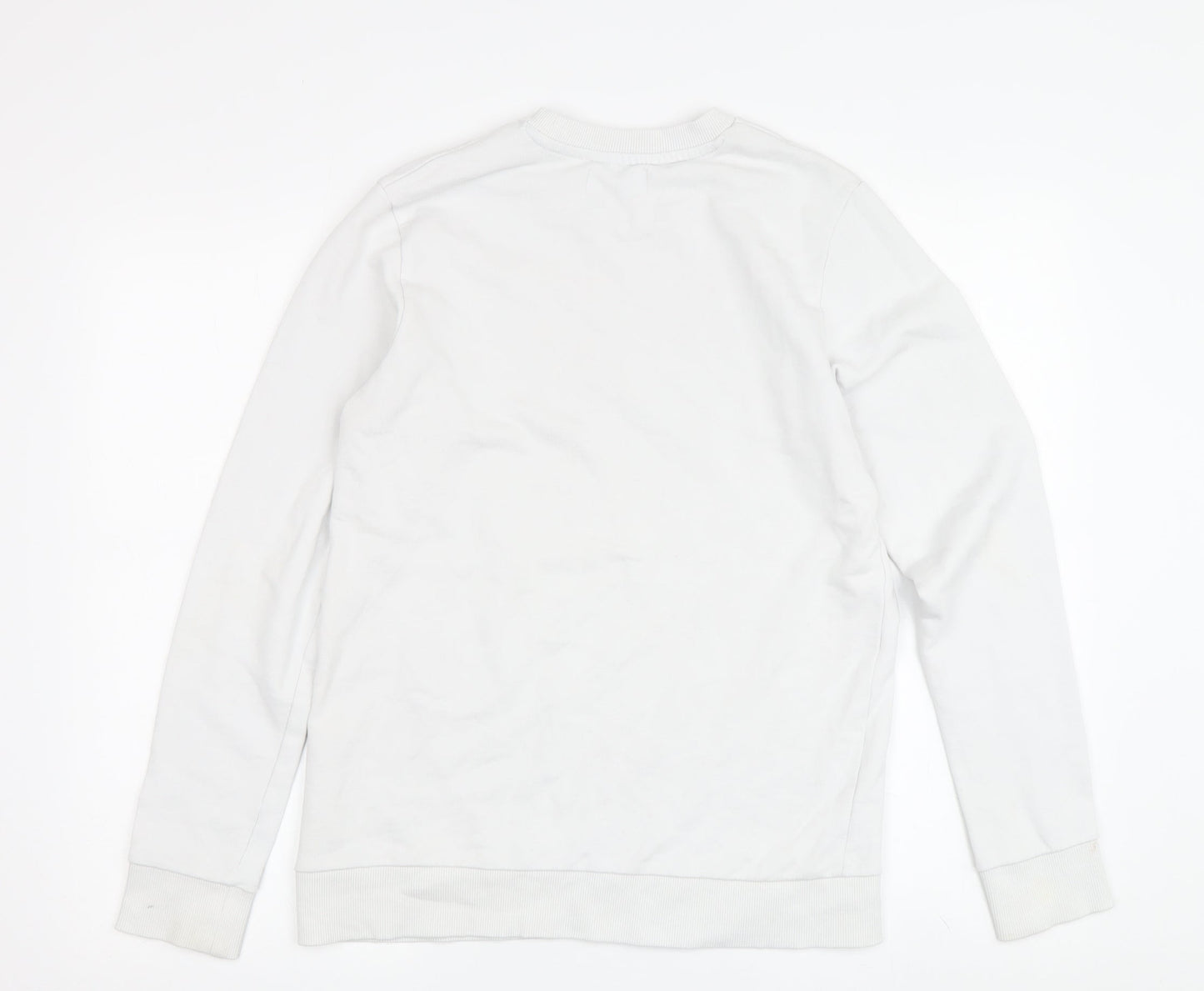 Jack & Jones Teens White Pullover Sweatshirt Size 164