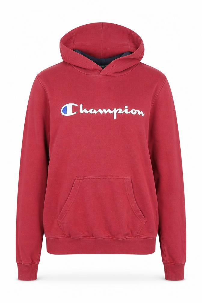 Unisex Adults UK S Regular Champion Red Pullover Hoodie