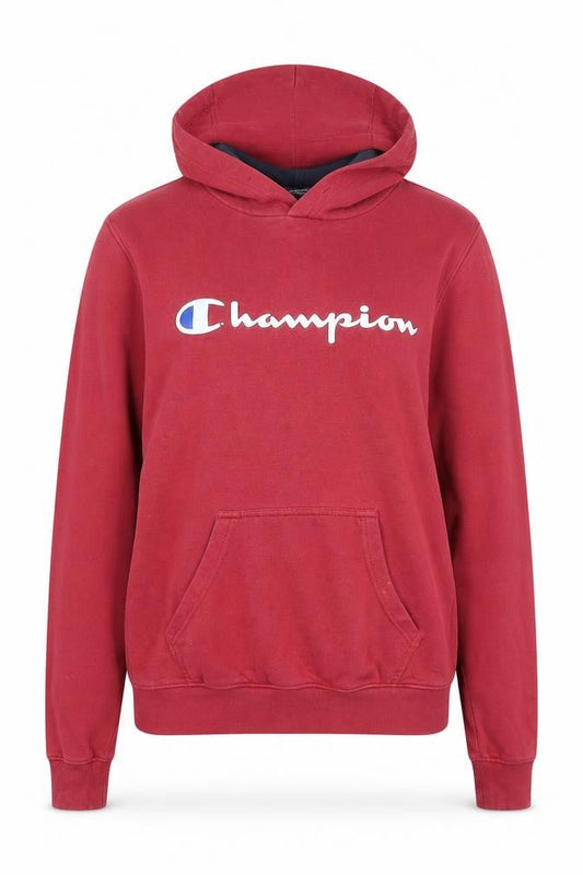 Unisex Adults UK S Regular Champion Red Pullover Hoodie
