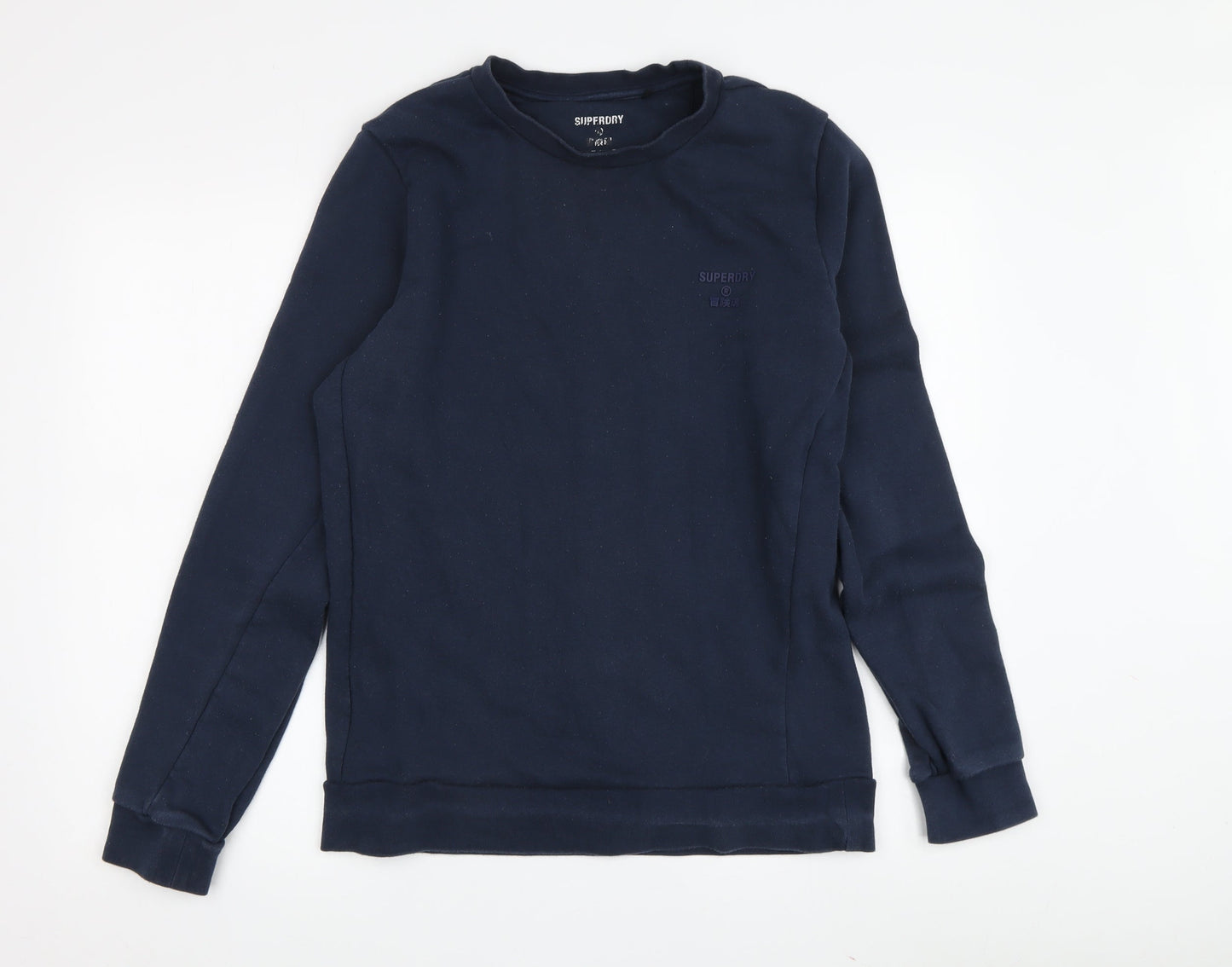 Superdry Men's Blue Crew Neck Sweatshirt M