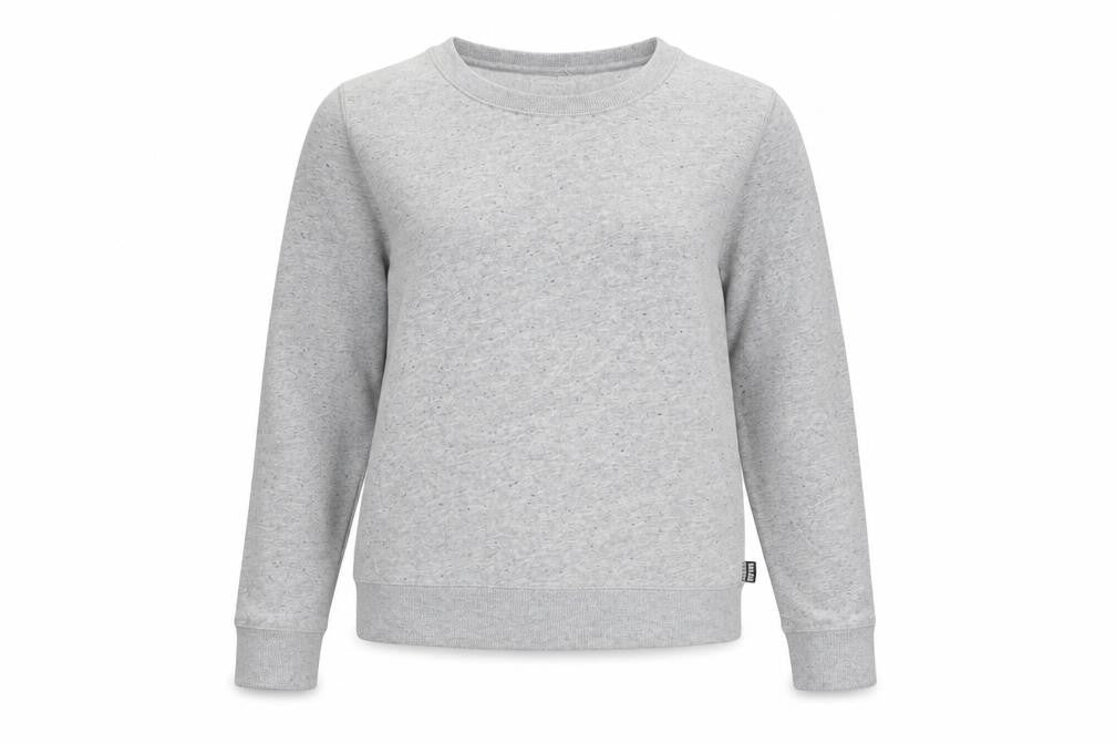 Womens UK S Regular Converse Grey Pullover Sweatshirt