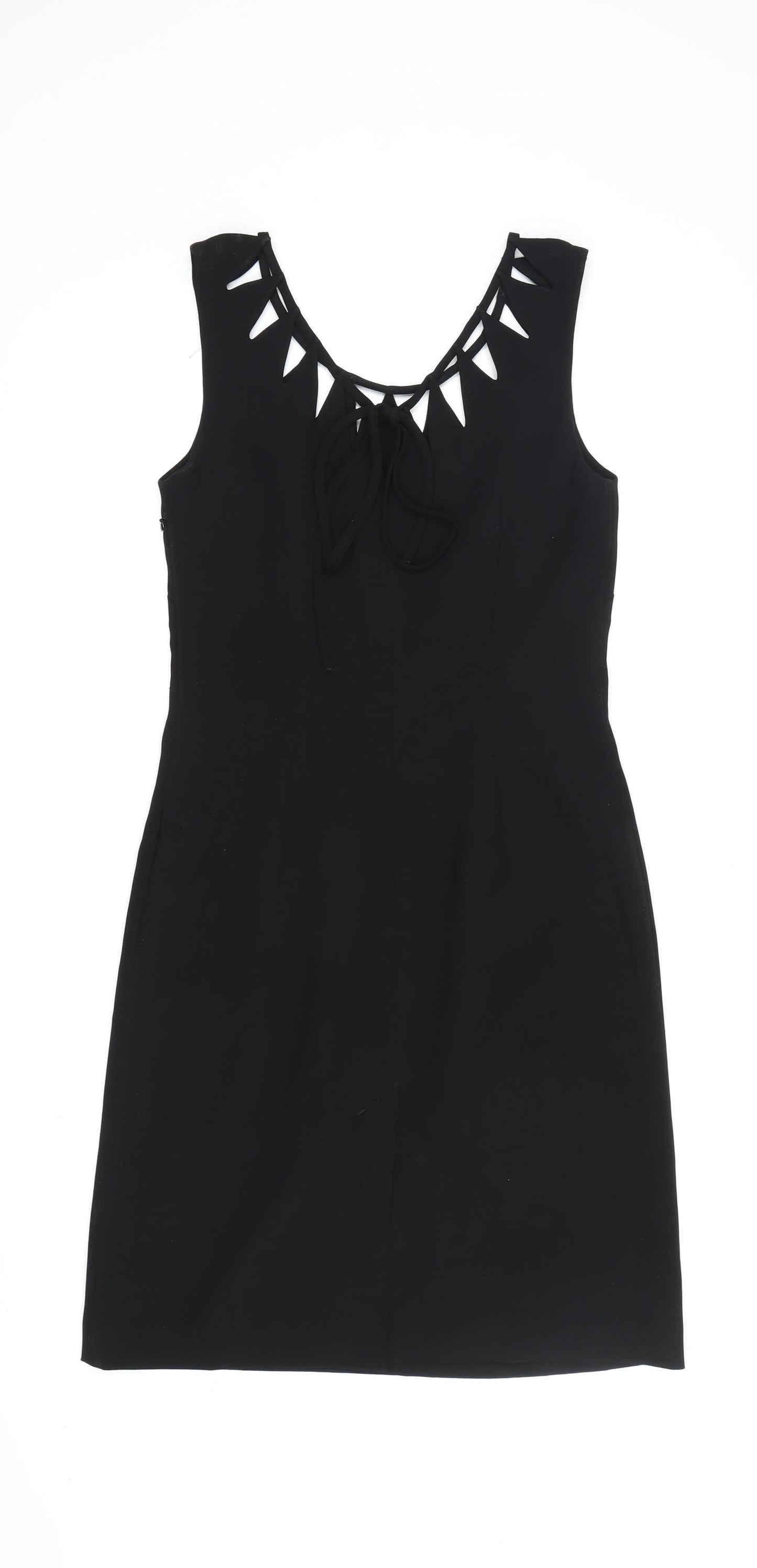 Whistles Women's Black Fit & Flare Dress, Size 10