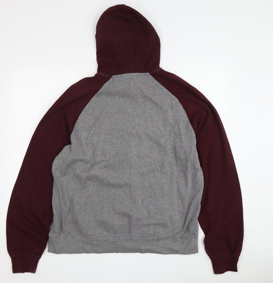 Hard Rock Cafe Unisex Grey Pullover Hoodie, Size S