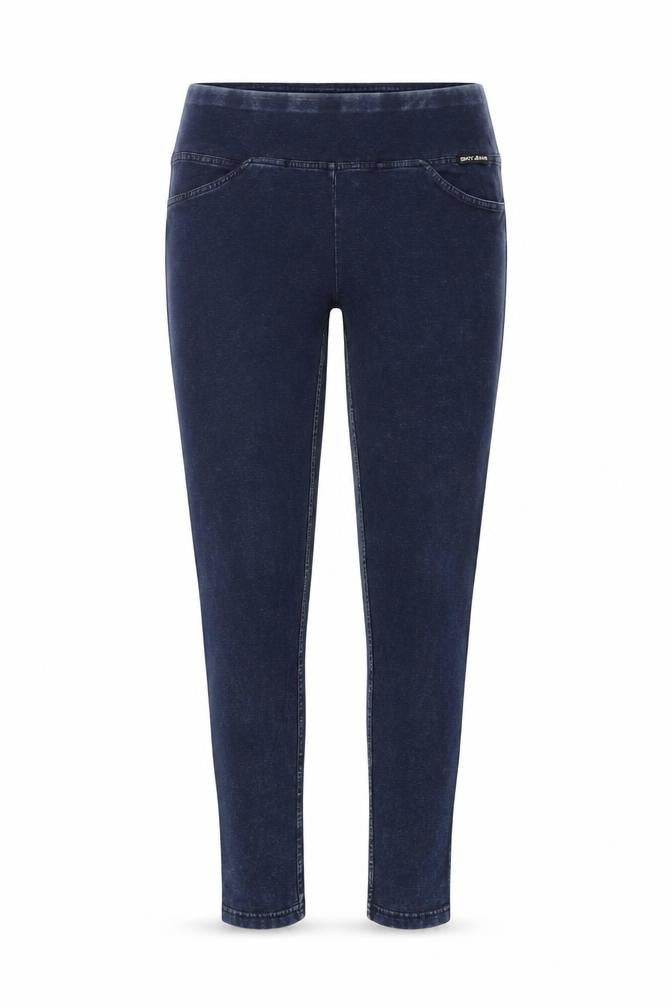 DKNY Women's Blue Jeggings - Size 12, Casual & Comfy