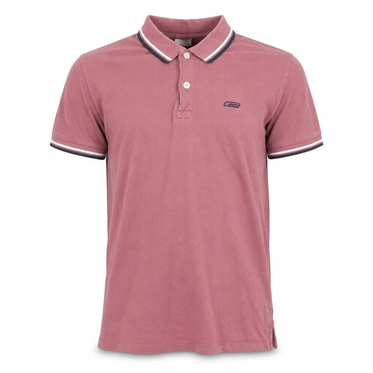 Rucker & Jones Men's Pink Polo Shirt M - Classic Short Sleeve