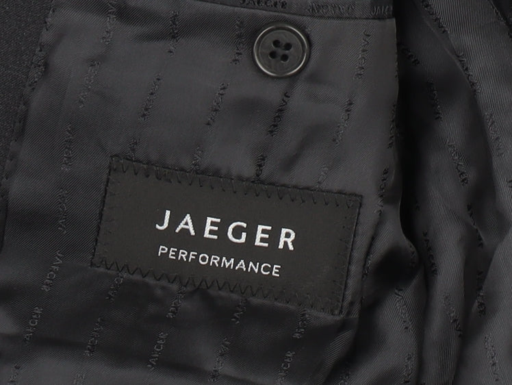 Jaeger Men's Grey Wool Blazer 38 Regular