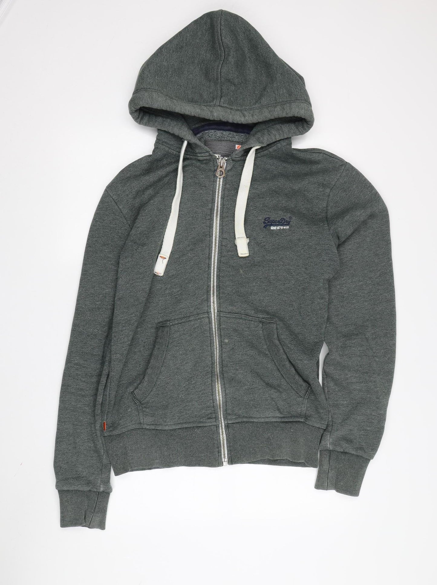 Superdry Men's Green Full Zip Hoodie M Regular