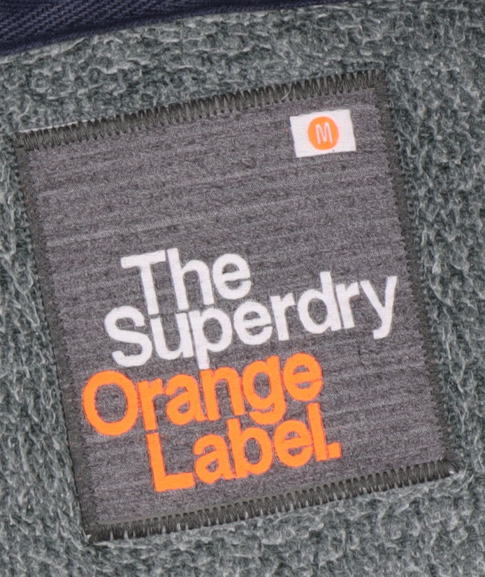 Superdry Men's Green Full Zip Hoodie M Regular