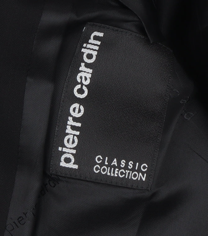 Pierre Cardin Men's Black Blazer 42 Classic Wool