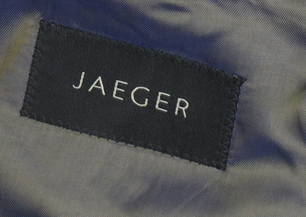 Jaeger Men's Blue Suit Jacket, 42R, Classic Fit
