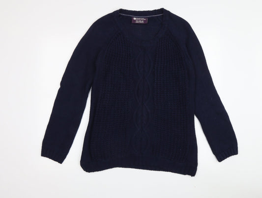Mountain Warehouse Women's Blue Pullover Jumper Size 10