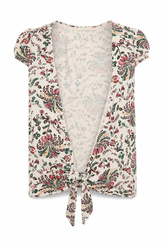 FatFace Women's Floral Blouse - UK 8, Multicoloured Tunic