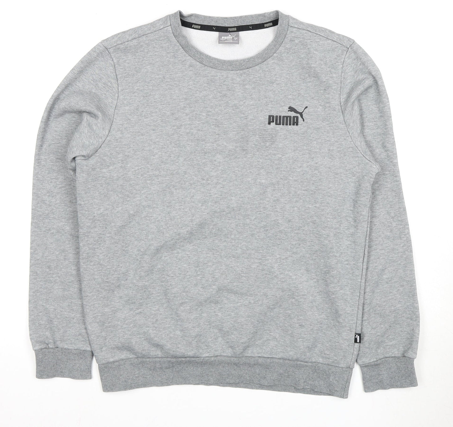 Puma Men's Grey Pullover Sweatshirt Size S