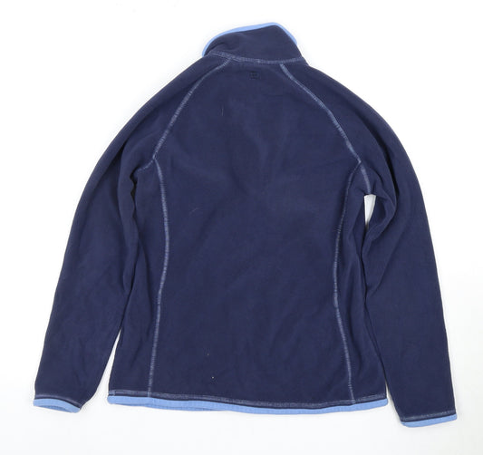 Mountain Warehouse Women's Blue Fleece Sweatshirt Size 12