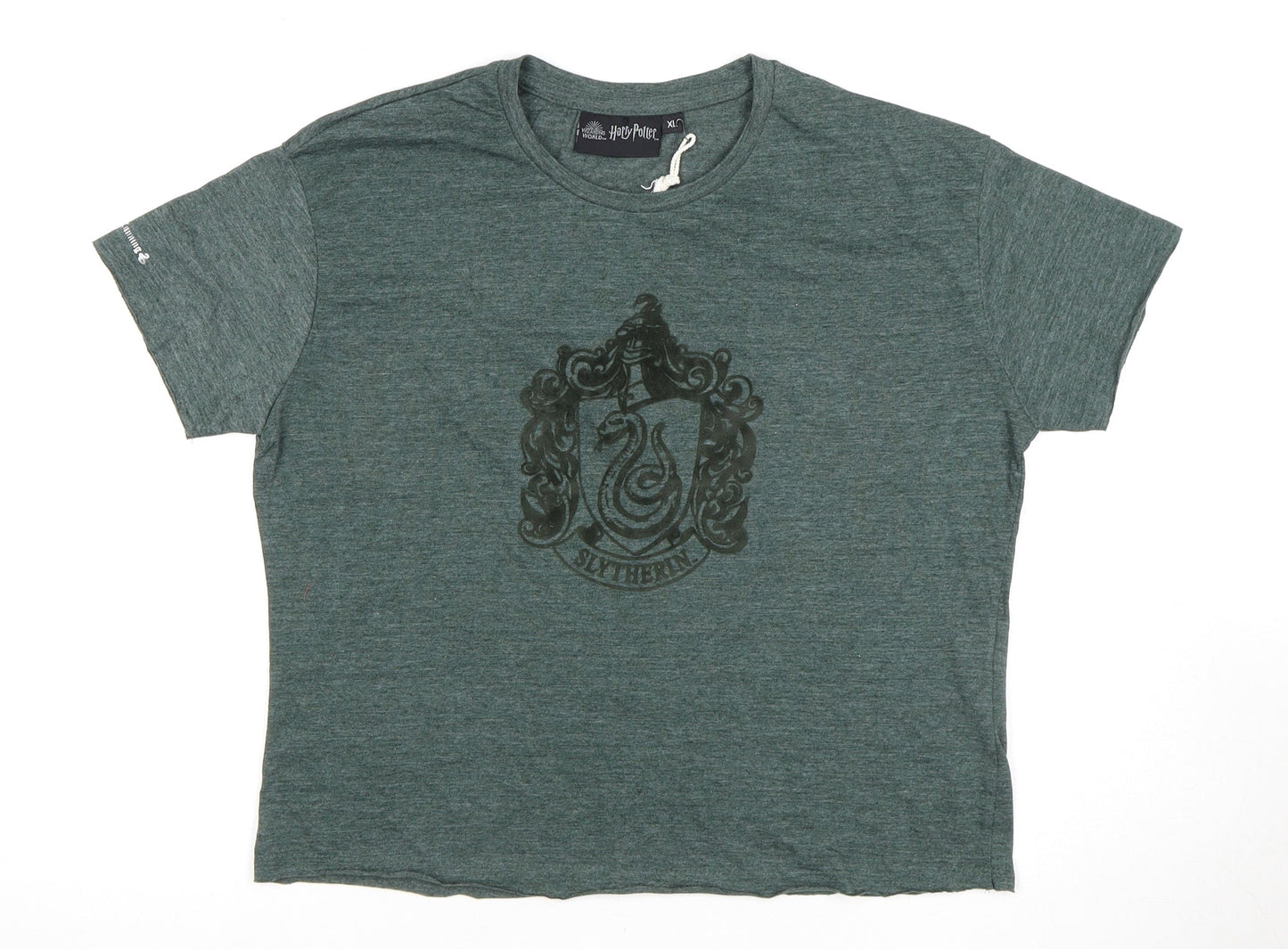 Harry Potter Slytherin T-Shirt Green XL Unisex Adults