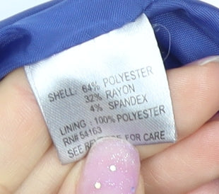 Calvin Klein Women's Black Blazer Size 12 Stretch