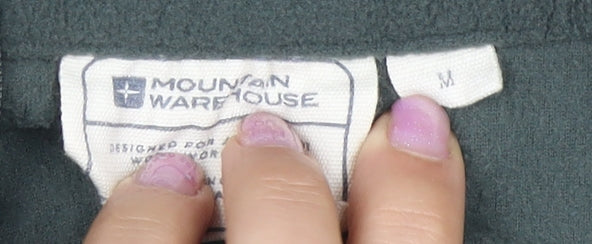 Mountain Warehouse Green Fleece Medium Pullover