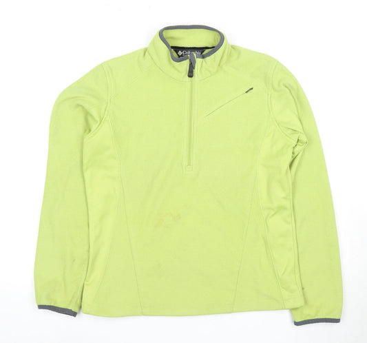 Columbia Women's Green Medium Fleece Sweatshirt