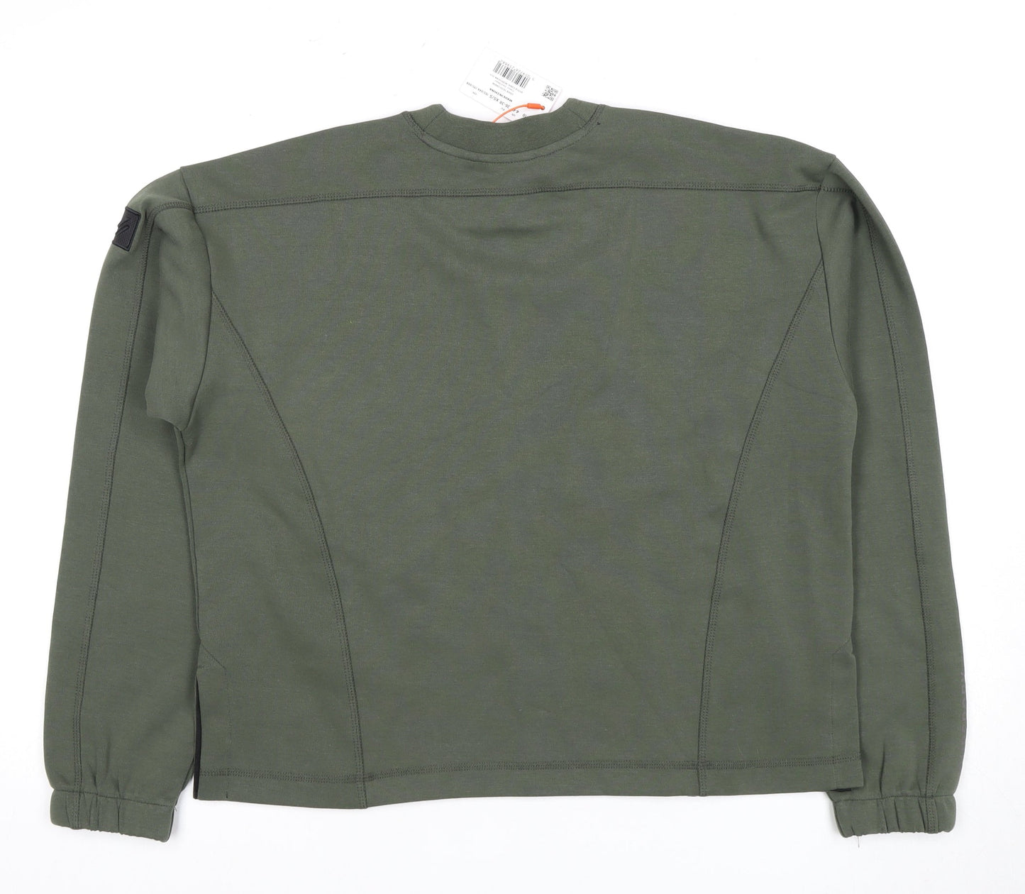 Superdry Green XS Unisex Pullover Crew Sweatshirt