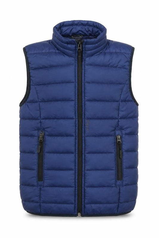 The North Face Boys Blue Puffer Vest Size 5