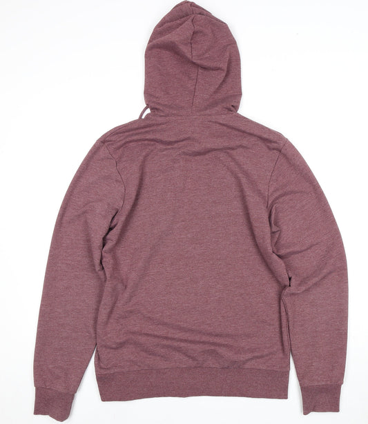 Jack & Jones Men's Purple Pullover Hoodie S