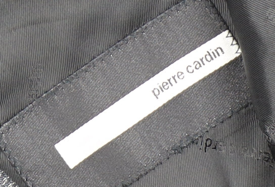 Pierre Cardin Mens Grey Check Blazer, Size 42S Classic Fit