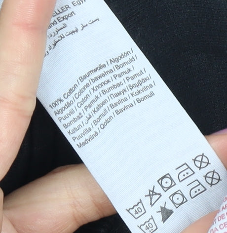 Jack & Jones Men's Black 2XL Pullover Hoodie