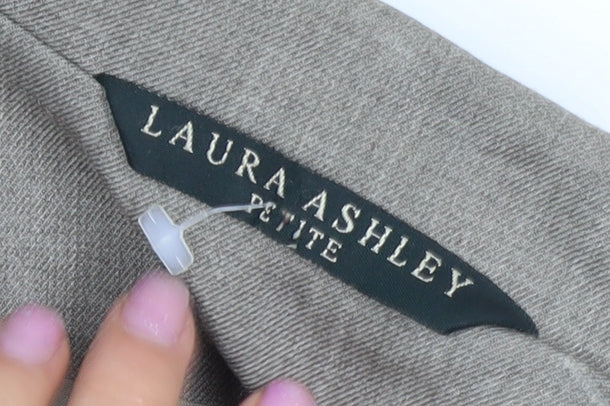 Laura Ashley Women's Beige Blazer Size 14 Petites
