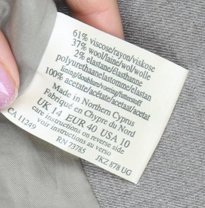 Laura Ashley Women's Beige Blazer Size 14 Petites